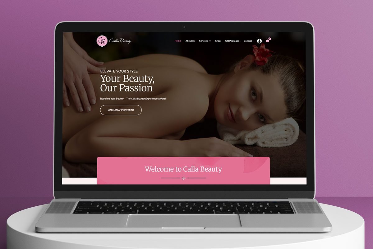 Calla Beauty Website